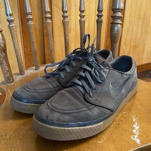 Nike SB Stefan Janoski canvas skate shoes- Gray Gum Sole Men’s 12